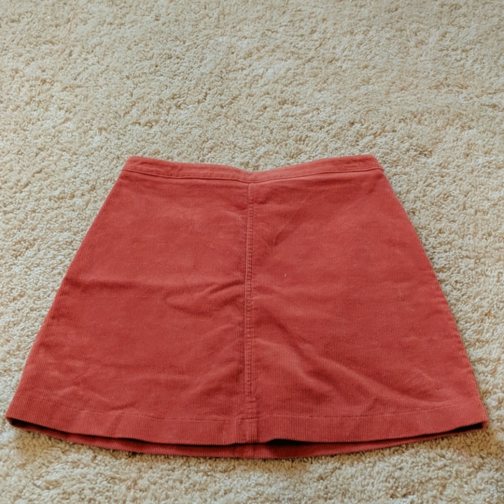 Adorable pumpkin autumn mini skirt